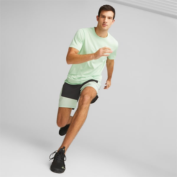 Run Fav Velocity 7" Men's Running Shorts, PUMA Black-Light Mint, extralarge-IND